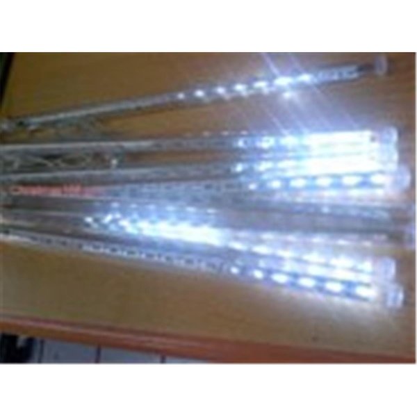 Perfect Holiday Perfect Holiday MTR-30W 8 Tubes - 30 cm Snowfall Meteor LED Light; White MTR-30W